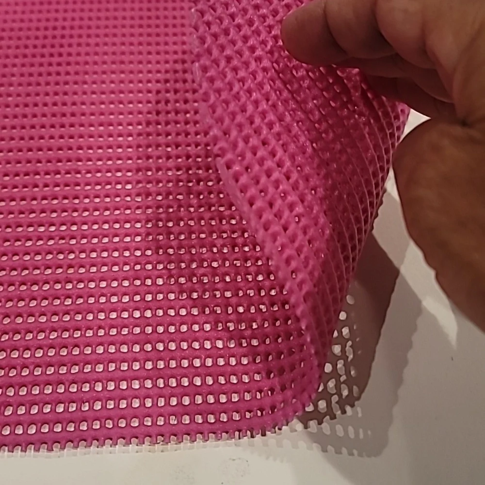 Bo's Attic Die Cut Oval Foam Placemats Pink Set Of 6